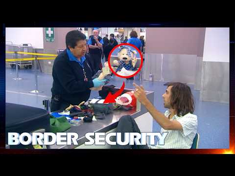 Nervous Man's Teddy May Be Hiding Not So Innocent Stash | DOUBLE EPISODE | Border Security Australia