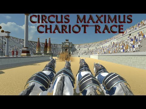 Chariot Race Circus Maximus of Rome Cardboard VR Video