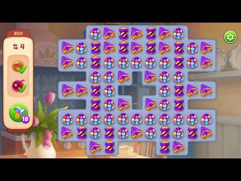HOMESCAPES Gameplay - Level 850 (iOS, Android)