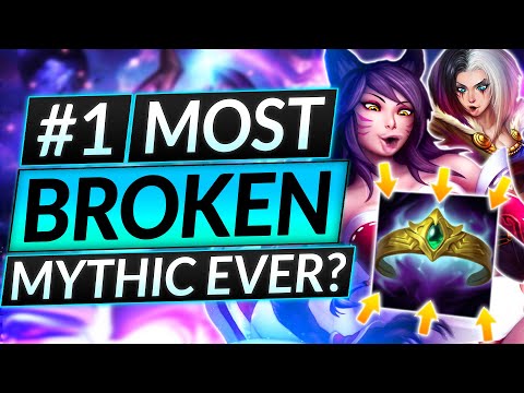 The MOST BROKEN NEW Mythic Item - BEST Champions (Crown Builds) - LoL Guide