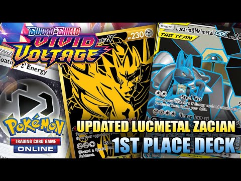 1st Place LucMetal Zacian Deck is still TIER 1 with Vivid Voltage! (Pokemon TCG)