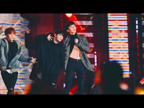 [4k Fancam/직캠]161118 UP10TION(업텐션) _ White Night(하얗게 불태웠어)@경주 뮤직뱅크