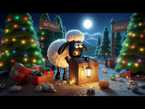🌙 Shaun the Sheep's Midnight Treasure Hunt!