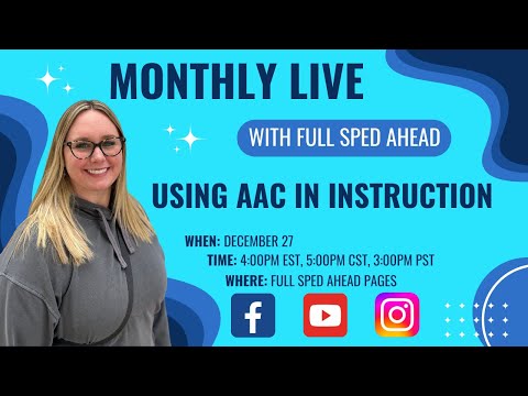Video of the Week: Supporting AAC During Classroom Instruction : PrAACtical AAC