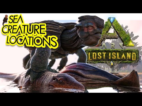 ARK Lost Island Sea Creature Locations Guide