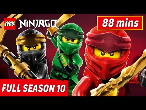 NINJAGO: Masters of Spinjitzu SEASON 10 COMPILATION! ⚡️ | Action Cartoons for Kids 🥷 LEGO® NINJAGO®