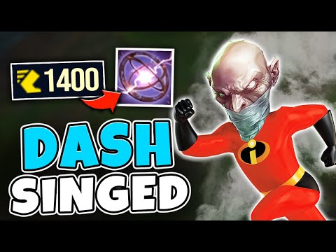 WHEN SINGED HAS 1400 MOVEMENT SPEED! I HAVE FOUND THE SECRET BUILD - League of Legends