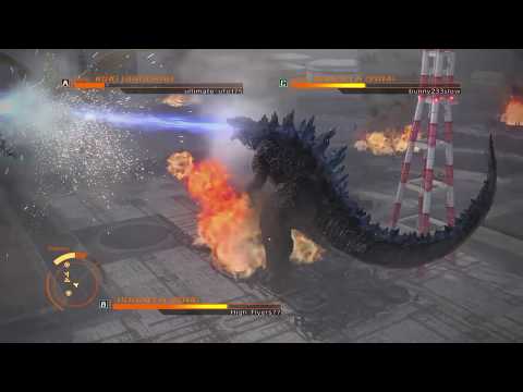 GODZILLA PS4: Godzilla 2014 vs King Ghidorah vs Godzilla 2014