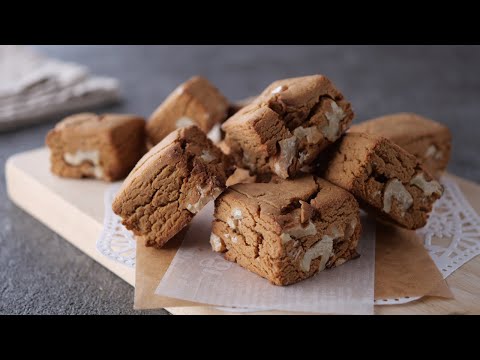 【きな粉たっぷり♡くるみ香ばし米粉スコーン】「米粉だけより断然うまい!」焼いてる時からいい薫りです～ | Rice flour & Soybean Flour Scones
