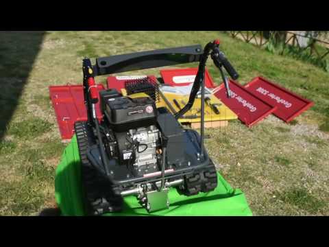 Montage des Raupentransporters GeoTech GeoPorter 530E