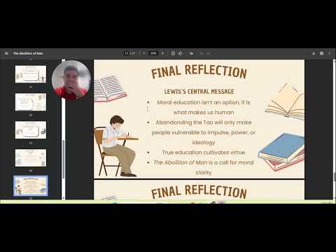 The Abolition of Man Analysis by C.S. Lewis / Easton Brown