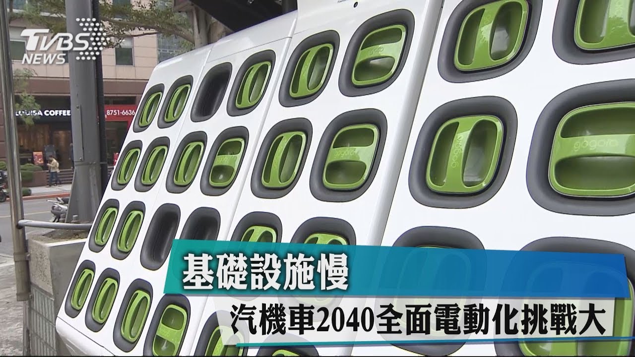 基礎設施慢 汽機車2040全面電動化挑戰大