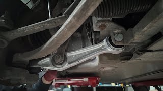 How to replace lower control arms on a Tesla Model X