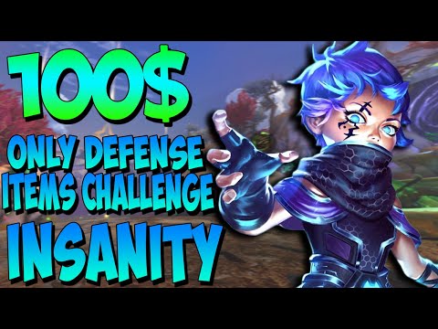 100$ ONLY DEFENSE ITEMS SCYLLA CHALLENGE IN GM RANKED DUEL! INSANITY! - Masters Ranked Duel - SMITE