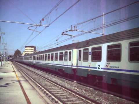 Intercity 583 Milano-Napoli  con E444 023 in partenza da Firenze Statuto (5-05-2015)