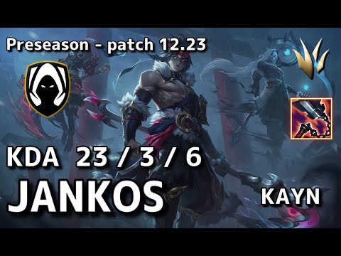 【EUWサーバー/GM】TH Jankos ケイン(Kayn) VS ウディア(Udyr) JG - Patch12.23 EUW Ranked【LoL】