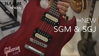Video thumbnail for The New SGM and SGJ from Gibson USA  •  NAMM 2014 by Wildwood Guitars