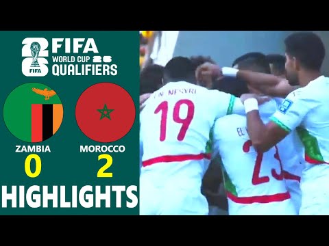 Zambia 0-2 Morocco 