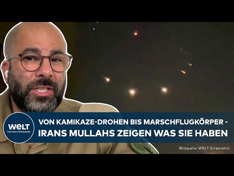 IRAN ATTACKIERT ISRAEL: Angriffswelle - 300 verschiedene Sorten von Raketen und Drohnen im Einsatz