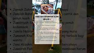 Download lagu Inspirasi Nama Bayi Perempuan Islami Awalan J #inspirasinamabayi #namabayiislami mp3