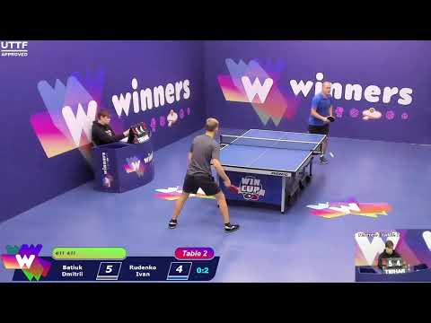 WINners CUP table 2  27.11 Batiuk Dmitrii - Rudenko Ivan  12:30
