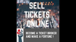 Sell Sports Event Tickets Online