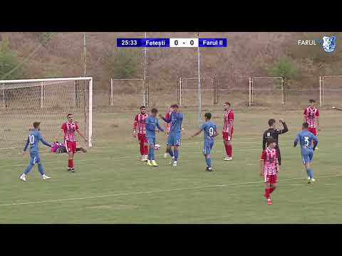Liga 3, Etapa 5, 2021/2022: CSM Fetești - Farul II 0-2 (24 septembrie 2021)