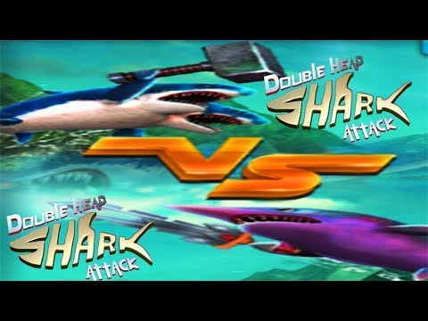 Double Head Shark Attack - Multiplayer - All Sharks Unlocked - Android Gameplay [FHD]