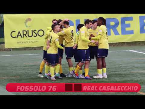 Seconda Categoria : Fossolo 76 vs Real Casalecchio :1-1 (23.11.25)