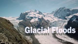 What a GLACIAL LAKE OUTBURST FLOOD Looks Like