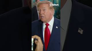 Trump: "You should not be here covering me"