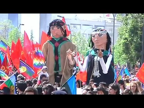 الرئيسة ميشال باشليت تعتذر رسميا من شعب المابوتشي