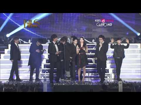 120119 KBS 21st Seoul Music Awards Super Junior-Daesang