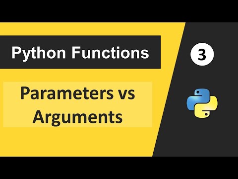 Python Tutorial In Hindi Difference Between Parameters And Arguments