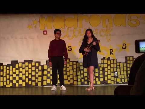 Cameron Ito and Ashelyn Tablan Madrona Talent Show 2017