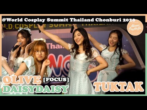 [FANCAM]200229 Daisy Daisy - TUKTAK [Olive focus] @World Cosplay Summit Thailand Chonburi 2020