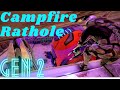 ❄️OP Hidden Campfire Rathole Raid On Gen 2 ❄️ - Official Small Tribes PVP Ark PS4 Raid