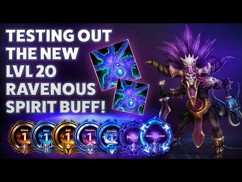 Nazeebo Rav - TESTING OUT NEW LVL 20 RAVENOUS SPIRIT BUFF! - B2GM Season 7(Silver 5)