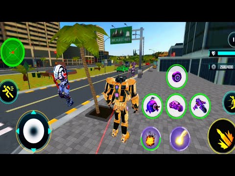 Ball Robot Transform Bike War * Android Gameplay
