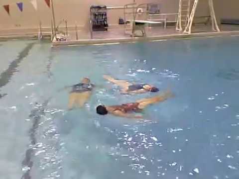 40s Trio Free - July 20, 2011 (Wed) - 1st recorded swim