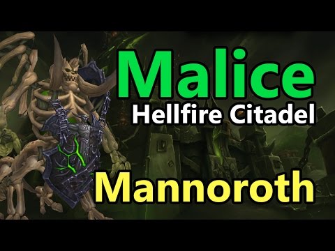 Malice Vs. Mannoroth - Mythic - Protection Paladin (Add Tank) (EU-Draenor)