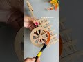 How To Make Bullock Cart With Cardboard Youtubeshorts Shorts Diy Cardboardcraft Bullockcart