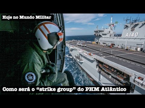 Como será o strike group do PHM Atlântico