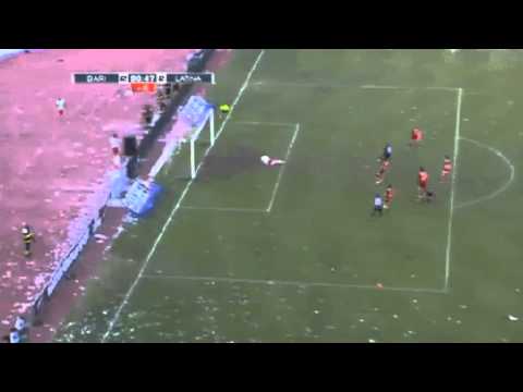 Ristovski incredible goal in min 90+ (Bari 2 - 2 Latina) 8/6/2014