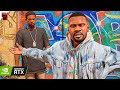GTA V Lamar Down Mission In 8K Maxed Out Gameplay Ultra Ray Tracing Graphics MOD