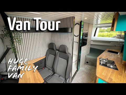 Van Tour | OFF-GRID MERCEDES SPRINTER Campervan for the Family