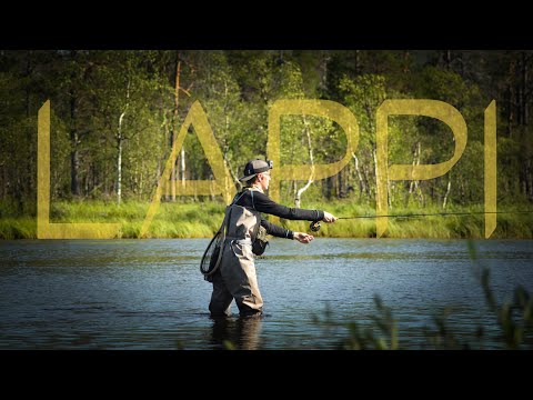 Harjuksen perhokalastus Lapissa