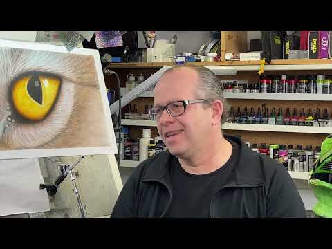 Airbrush-Fachverband e.V. Video-Porträt #4: Harry Heffels – Colorair Airbrush