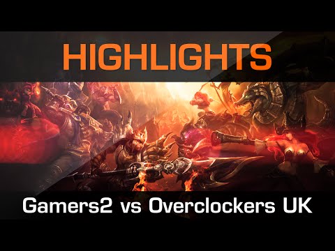 LoL - Gamers2 vs. Overclockers UK highlights (EU Challenger Series Week 1)