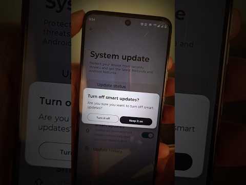 Motorola mobile mein auto system update band kaise karen | how to turn off auto update system